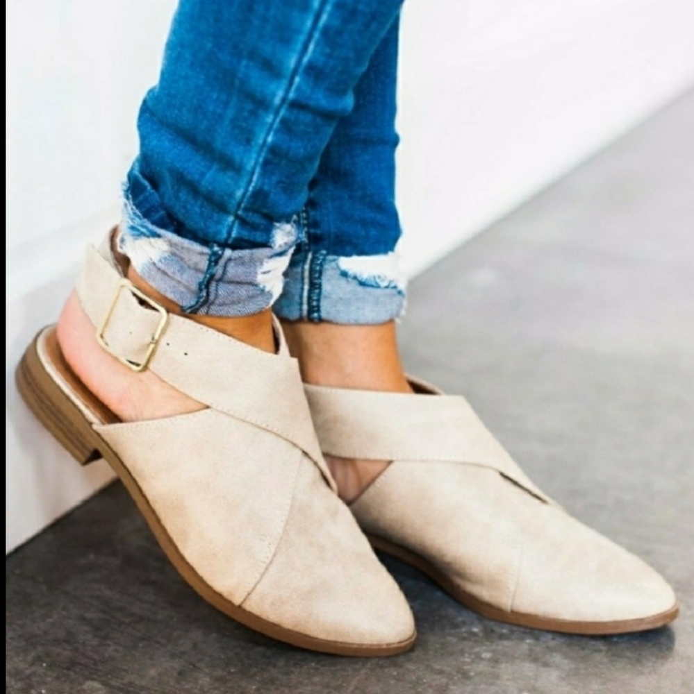 Qupid cross shoes